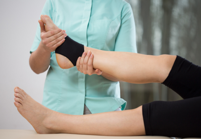How Physical Therapy Can Help Your Ankle/Foot Sprain Or Strain